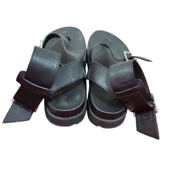 Sorel women’s size 7.5 ROAMING™ T-STRAP SANDALS - Picture 7 of 13